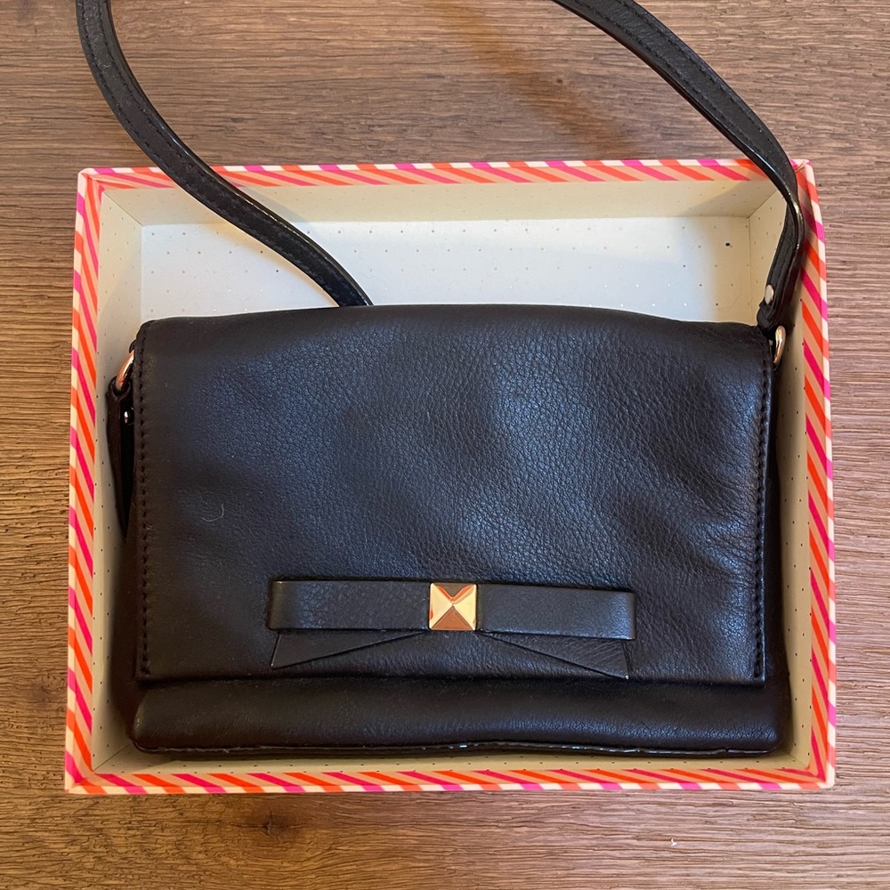 Kate Spade Elegant Black Leather Bag